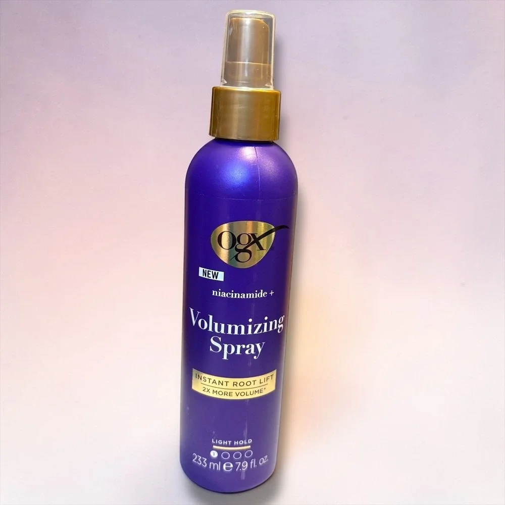 OGX Niacinamide Volumizing Spray Root Lift Light Hold 7.9 fl oz BUNDLE of‎ 2